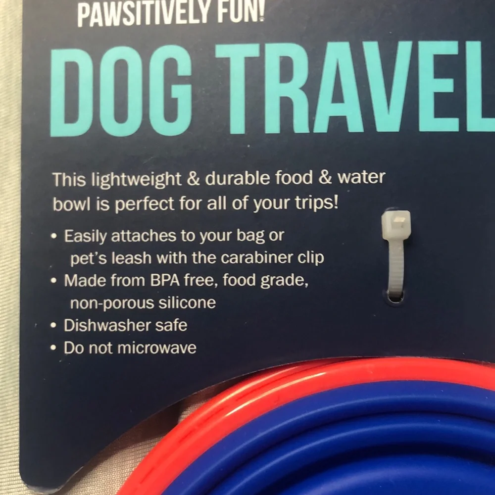 🐶 HP🥳 Dog Travel Bowl